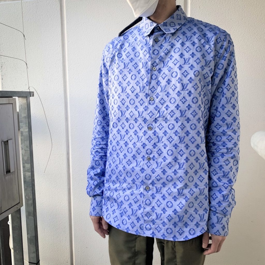 ルイ・ヴィトン LOUIS VUITTON DNAシャツ 21SS オ